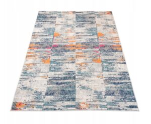 DENVER Dizájner szőnyeg színes mintával Szélesség: 80 cm | Hosszúság: 150 cm