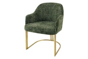 EXTRAVAGANCIA zöld polyester zsenília szék