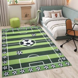 Gyermekszőnyeg FLANNEL - futballpálya Szélesség: 200 cm | Hossz: 300 cm