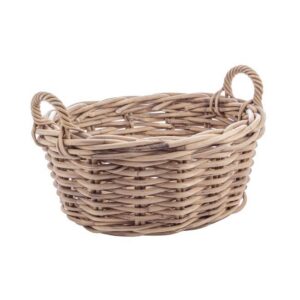 MALANG taupe rattan kosár