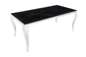 MODERN BAROCK króm kő étkezőasztal 180cm