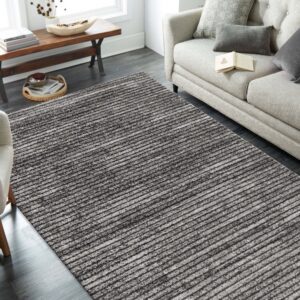 Minimalista modern szőnyeg - barna Szélesség: 240 cm | Hosszúság: 330 cm