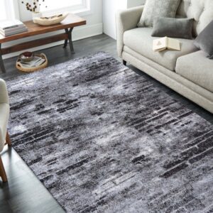 Modern minimalista szőnyeg - szürke Szélesség: 200 cm | Hosszúság: 290 cm