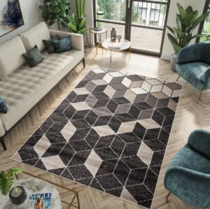 Modern szőnyeg geometrikus mintával Fiesta Szélesség: 140 cm | Hossz: 190 cm