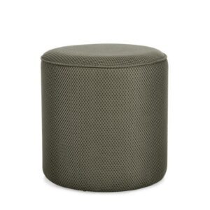 OLEYSA taupe szövet puff