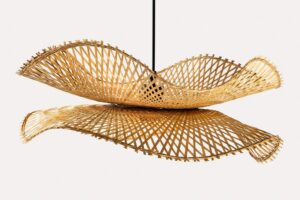 ORGANIC LIVING bambusz függőlámpa 70cm