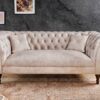 PARIS CHESTERFIELD bársony kanapé 225cm