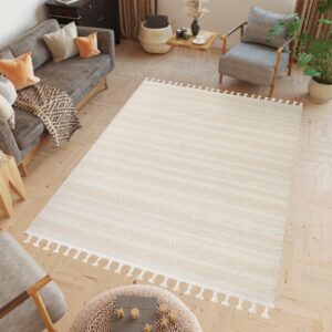 RIO LOOP Szőnyeg minimalista kivitelben - bézs Szélesség: 140 cm | Hosszúság: 200 cm