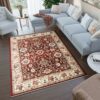 RIVOLI Orientális modern szőnyeg piros Szélesség: 120 cm | Hossz: 170 cm