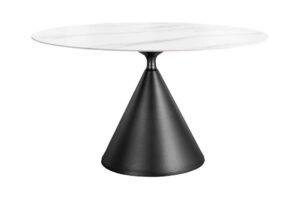 SIGNATURE fehér kerámia étkezőasztal 135 cm