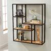 SLIM LINE barna fa falipolc 90cm