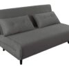 SMART MULTIFUNCTION szürke kordbársony fotelágy 140 cm