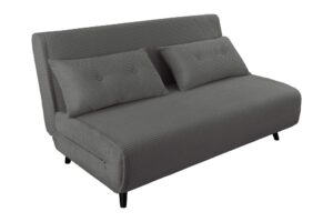 SMART MULTIFUNCTION szürke kordbársony fotelágy 140 cm