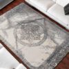 Szürke mandala mintás szőnyeg Szélesség: 80 cm | Hossz: 150 cm