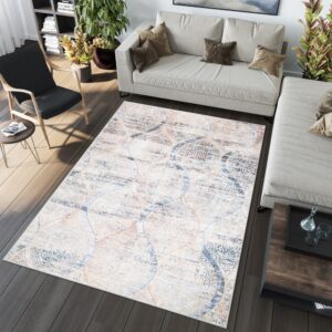 TOSCANA Modern barna szőnyeg finom mintával Szélesség: 140 cm | Hossz: 200 cm