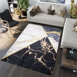 TOSCANA Modern sötét színű szőnyeg  Szélesség: 80 cm | Hossz: 150 cm