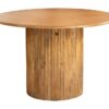 TRES CHIC barna mangófa étkezőasztal 120 cm