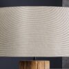 WILD NATURE barna vászon lámpabúra 40cm