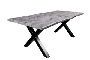 WILD szürke tölgyhatású étkezőasztal 160cm