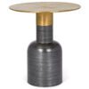 ALOPA II bronz réz dohányzóasztal 45cm