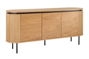ATELIER barna tölgyfa furnér komód 160 cm