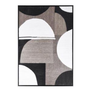 FABRIC ezüst vászon festmény