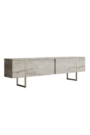 Hanah Home TV-állvány Travertin Gold Luxe - travertin