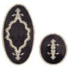 L'essentiel Maison Bathmat Set (2 Pieces) Anthracite Alne4655