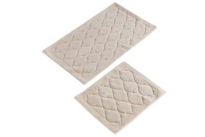 L'essentiel Maison Bathmat Set (2 Pieces) Beige Dante - Beige