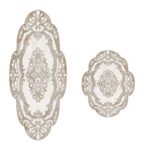 L'essentiel Maison Bathmat Set (2 Pieces) Beige White 21010715Bj