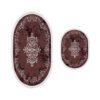 L'essentiel Maison Bathmat Set (2 Pieces) Claret Red 410616...