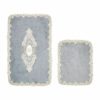 L'essentiel Maison Bathmat Set (2 Pieces) Grey Selonya D - Grey