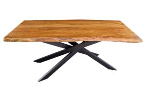MAMMUT barna akácfa étkezőasztal 200cm (60mm)