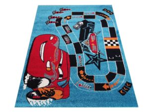 Modern szőnyeg gyerekszobába McQueen Szélesség: 120 cm | Hossz: 170 cm