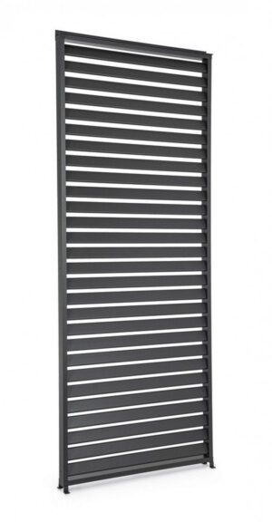 OCEAN antracit pergola oldalfal 93cm