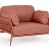 PARDIS terracotta fotel