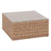 Rattan asztal 83x83 cm MALAGA
