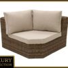 Rattan sarok BORNEO LUXURY (barna)