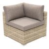 Rattan sarok SEVILLA (bézs)