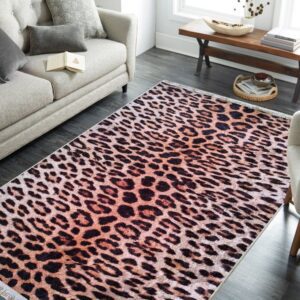 Szőnyeg időtlen leopárd mintával Szélesség: 120 cm | Hossz: 180 cm