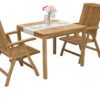 Teak kerti elrendezés LAGUNA QUATRO 1+2