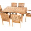 Teak kerti elrendezés TWIN 1 + 6