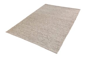 WOOL ezüstszürke gyapjú szőnyeg 160x240cm