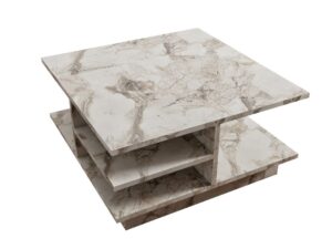 Hanah Home Coffee Table Ephesus Marble Skull - Ephesus Marble