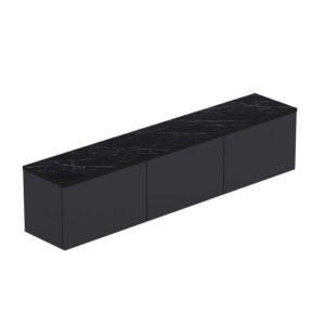 Hanah Home TV Stand Anthracite Neon Illuminated - Anthracite