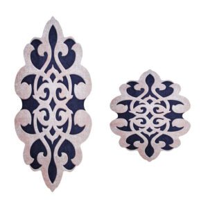 L'essentiel Maison Bathmat Set (2 Pieces) Pink Navy Blue 21010215Sy