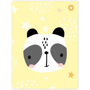 Dekor tábla - Panda maci