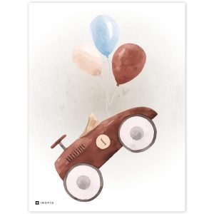 Képek gyerekszobába - Retro autó