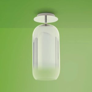 Artemide Gople Mini mennyezeti lámpa ezüst/ezüst
