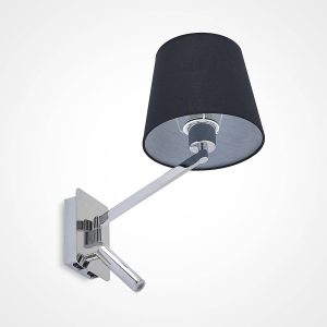 Lucande Irella fali lámpa olvasólámpával